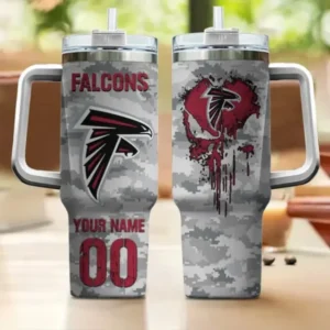 Atlanta Falcons Customized Tumblers 40oz Gift For Fans 2025 AMC40OZ000201