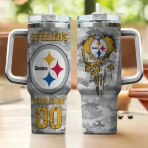 Pittsburgh Steelers Customized Tumblers 40oz Gift For Fans 2025 AMC40OZ000218