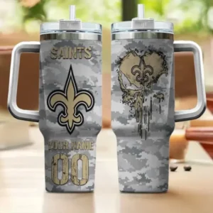 New Orleans Saints Customized Tumblers 40oz Gift For Fans 2025 AMC40OZ000215