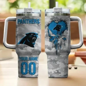 Carolina Panthers Customized Tumblers 40oz Gift For Fans 2025 AMC40OZ000211