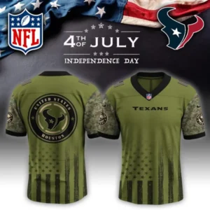 Houston Texans Independence Day Football Jersey AMCVFJ00142