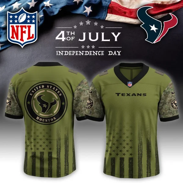 Houston Texans Independence Day Football Jersey AMCVFJ00142