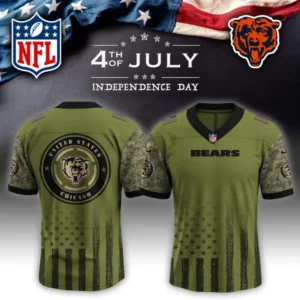 Chicago Bears Independence Day Football Jersey AMCVFJ00140