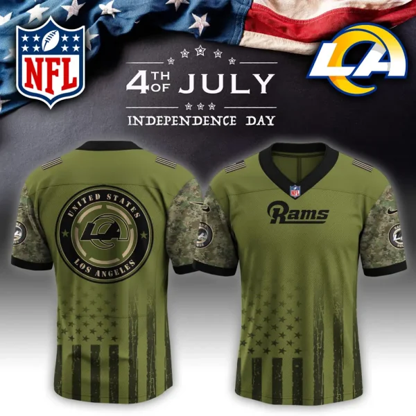 Los Angeles Rams Independence Day Football Jersey AMCVFJ00150