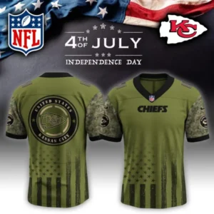 Kansas City Chiefs Independence Day Football Jersey AMCVFJ00160