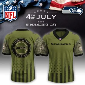 Seattle Seahawks Independence Day Football Jersey AMCVFJ00151