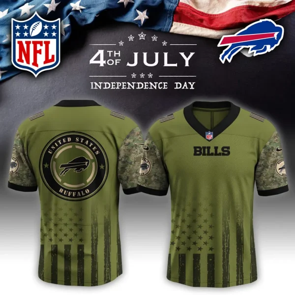 Buffalo Bills Independence Day Football Jersey AMCVFJ00141