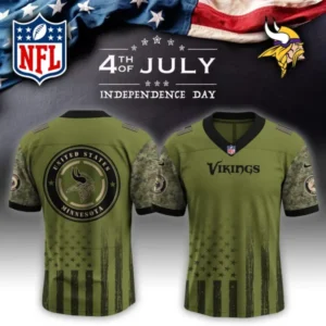 Minnesota Vikings Independence Day Football Jersey AMCVFJ00157