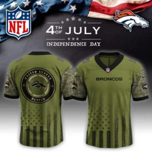Denver Broncos Independence Day Football Jersey AMCVFJ00144