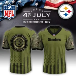 Pittsburgh Steelers Independence Day Football Jersey AMCVFJ00163