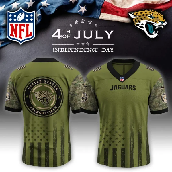 Jacksonville Jaguars Independence Day Football Jersey AMCVFJ00168