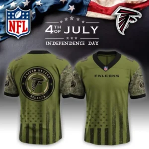 Atlanta Falcons Independence Day Football Jersey AMCVFJ00147
