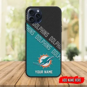 Miami Dolphins Personalized Phone Case New 2025 AMCACS000029