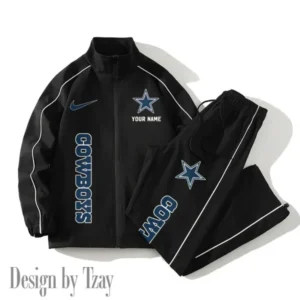Dallas Cowboys New Style 2025 Versatile Sports Set Jacket And Pants AMCCLG000161