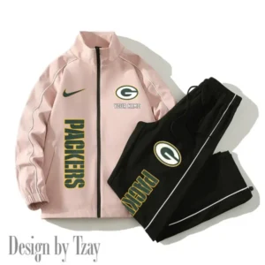 Green Bay Packers New Style 2025 Versatile Sports Set Jacket And Pants AMCCLG000184