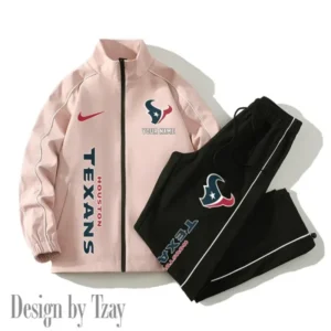 Houston Texans New Style 2025 Versatile Sports Set Jacket And Pants AMCCLG000163