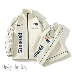 New England Patriots New Style 2025 Versatile Sports Set Jacket And Pants AMCCLG000210
