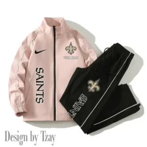 New Orleans Saints New Style 2025 Versatile Sports Set Jacket And Pants AMCCLG000197