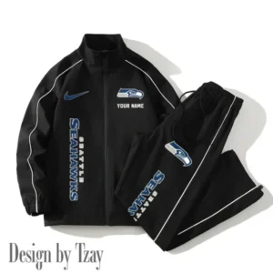Seattle Seahawks New Style 2025 Versatile Sports Set Jacket And Pants AMCCLG000178