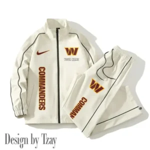 Washington Commanders New Style 2025 Versatile Sports Set Jacket And Pants AMCCLG000216