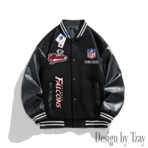 Atlanta Falcons New 2025 Men Leather Varsity Jacket AMCCLG000105