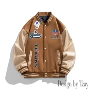 Houston Texans New 2025 Men Leather Varsity Jacket AMCCLG000103