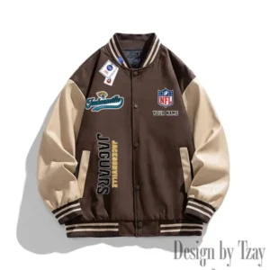 Jacksonville Jaguars New 2025 Men Leather Varsity Jacket AMCCLG000118