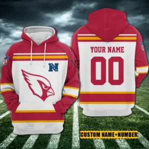 Arizona Cardinals 3D Printed Pullover Hoodie AMCCLG000384