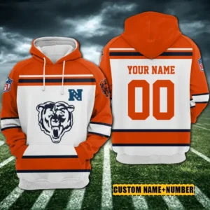Chicago Bears 3D Printed Pullover Hoodie AMCCLG000389
