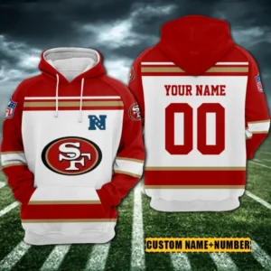 San Francisco 49ers 3D Printed Pullover Hoodie AMCCLG000411
