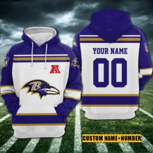 Baltimore Ravens 3D Printed Pullover Hoodie AMCCLG000386
