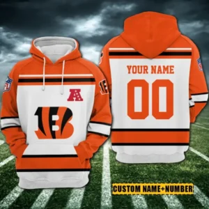 Cincinnati Bengals 3D Printed Pullover Hoodie AMCCLG000390