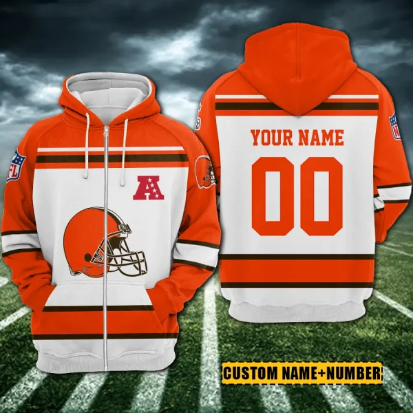 Cleveland Browns 3D Printed Pullover Hoodie AMCCLG000391 - Image 2