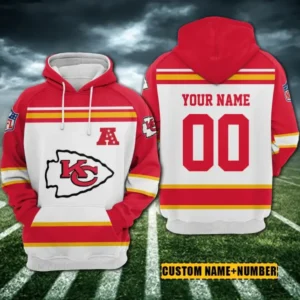 Kansas City Chiefs 3D Printed Pullover Hoodie AMCCLG000399