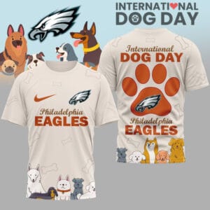 Philadelphia Eagles | Premium International Dog Day 3D Shirt AMCCLG000422