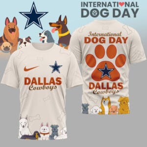 Dallas Cowboys | Premium International Dog Day 3D Shirt AMCCLG000416