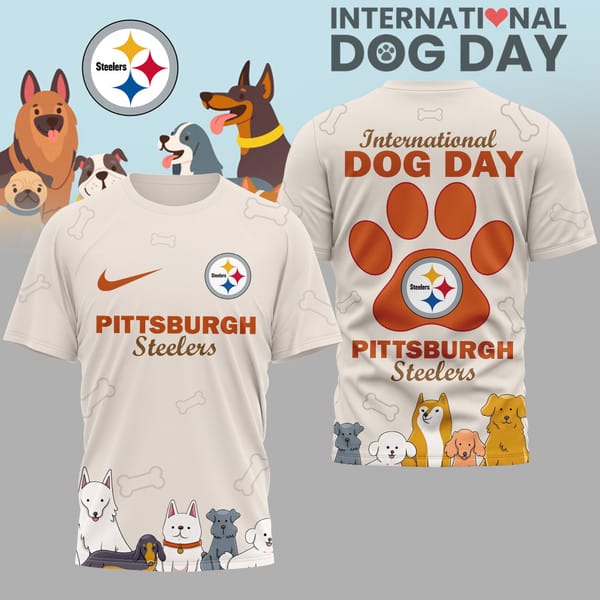 Pittsburgh Steelers | Premium International Dog Day 3D Shirt AMCCLG000423
