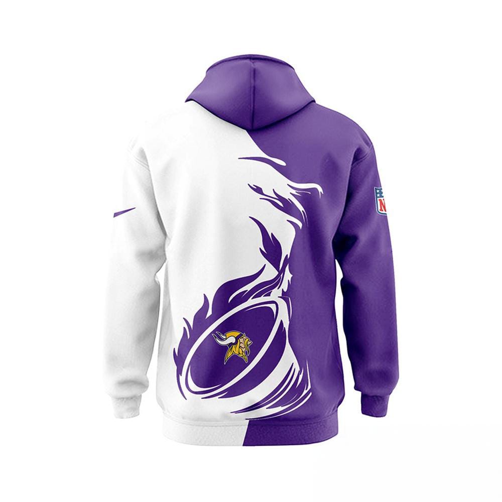 Minnesota Vikings Limited Edition 3D Hooodie Customized For Fans AMCCLG000340 - Image 2