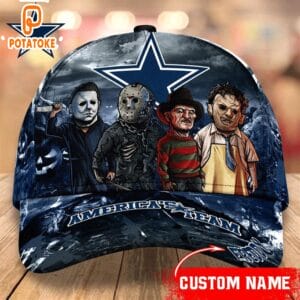 Dallas Cowboys Personalized Trending Cap Mixed Horror Movie Characters AMCACS000226
