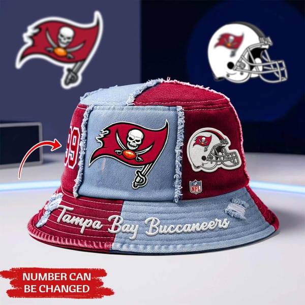 Tampa Bay Buccaneers | Premium NFL Bucket Hat - Perfect Gifts For Fans AMCACS000321