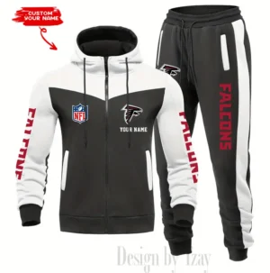 Atlanta Falcons Customized Drawstring Hooded Tracksuit AMCCLG000832
