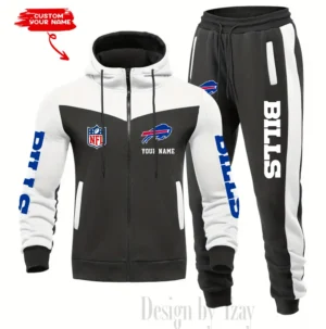 Buffalo Bills Customized Drawstring Hooded Tracksuit AMCCLG000838