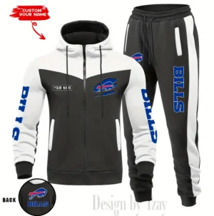 Buffalo Bills Customized Drawstring Hooded Tracksuit AMCCLG000839
