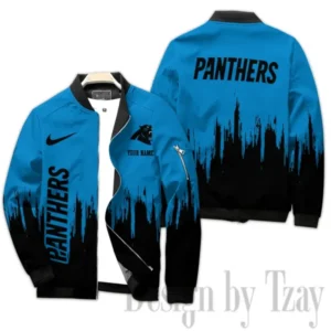 Carolina Panthers Limited Edition Custom Any Name Bomber Jacket AMCCLG000705