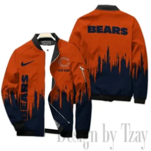 Chicago Bears Limited Edition Custom Any Name Bomber Jacket AMCCLG000706