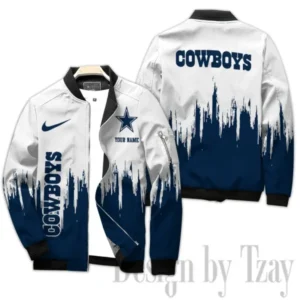 Dallas Cowboys Limited Edition Custom Any Name Bomber Jacket AMCCLG000709