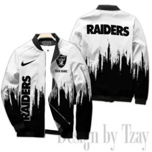 Las Vegas Raiders Limited Edition Custom Any Name Bomber Jacket AMCCLG000717