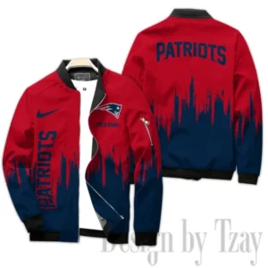 New England Patriots Limited Edition Custom Any Name Bomber Jacket AMCCLG000722