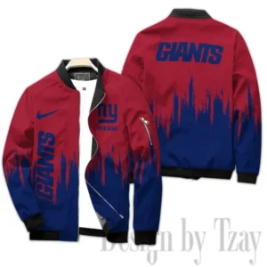 New York Giants Limited Edition Custom Any Name Bomber Jacket AMCCLG000724