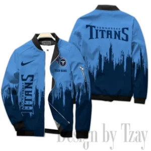 Tennessee Titans Limited Edition Custom Any Name Bomber Jacket AMCCLG000731